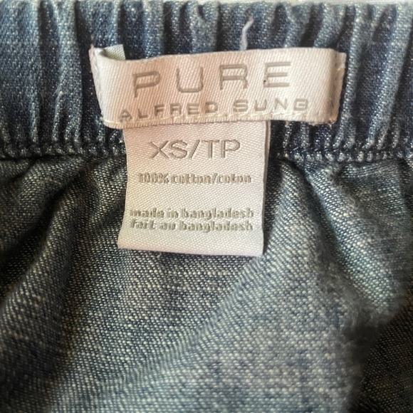 Denim jeans romper Xs Alfred Sung Pure - Picture 4 of 4